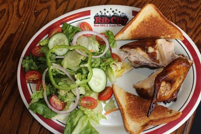 BBQ Smoked Chicken Salad.