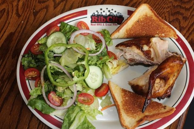 BBQ Smoked Chicken Salad.