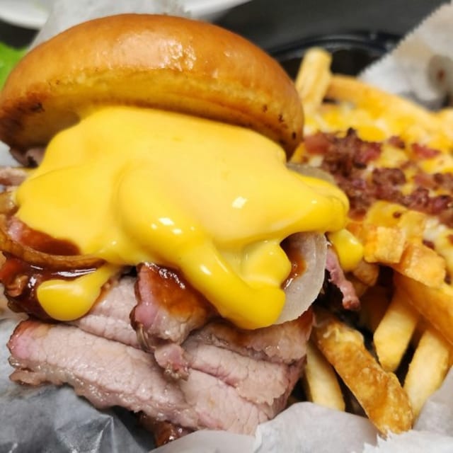 Jumbo City Melt Sandwich.