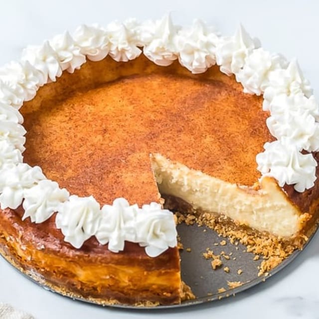 Seasonal Cheesecake.