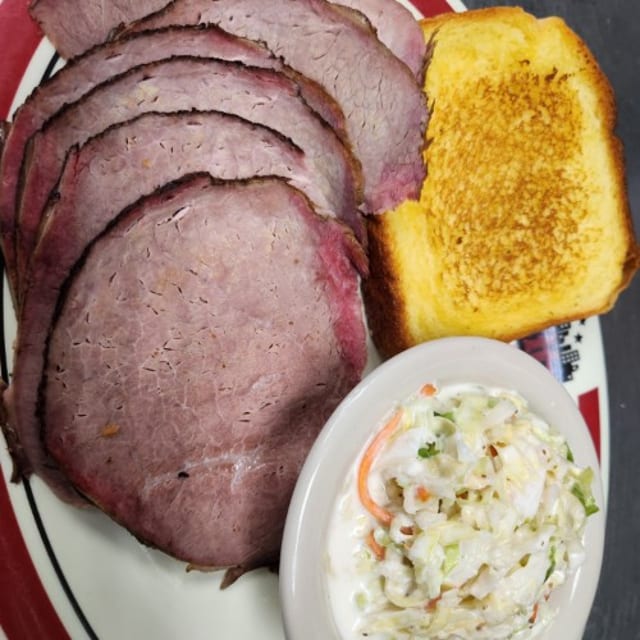 BBQ Beef Plate*.